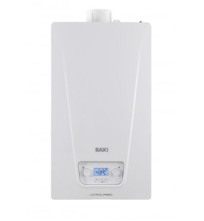 Cazan Baxi Luna Clasic  24 INT-B AT+ACM, CU KIT ORIZONTAL 60/100