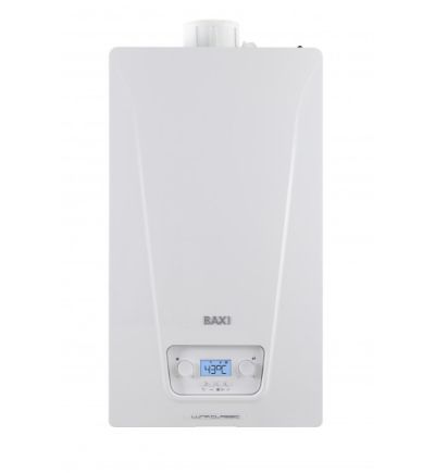 Cazan Baxi Luna Clasic  24 INT-B AT+ACM, CU KIT ORIZONTAL 60/100